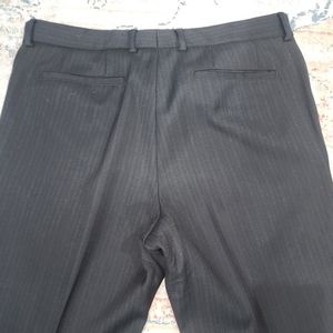 Hugo Black with Brown Pinstripe